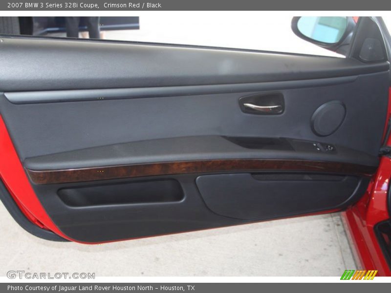 Crimson Red / Black 2007 BMW 3 Series 328i Coupe