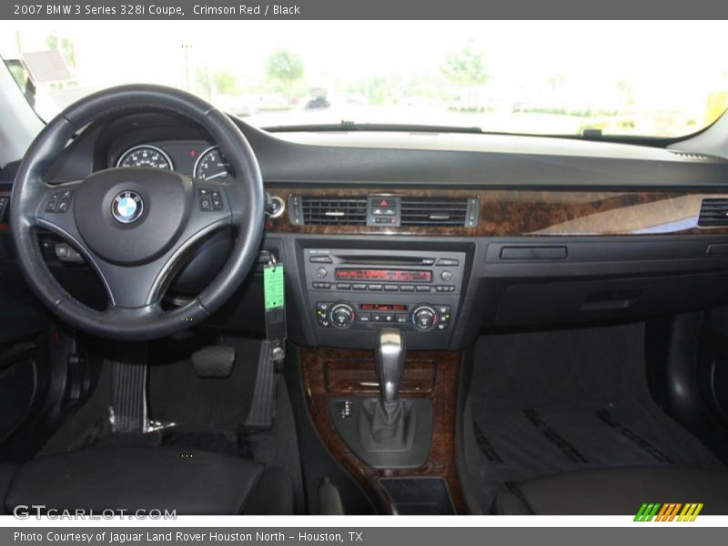 Crimson Red / Black 2007 BMW 3 Series 328i Coupe