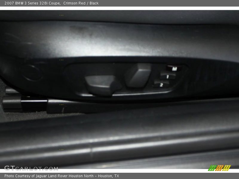 Crimson Red / Black 2007 BMW 3 Series 328i Coupe