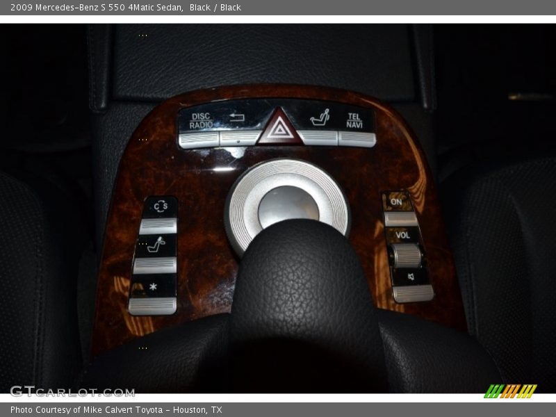 Black / Black 2009 Mercedes-Benz S 550 4Matic Sedan
