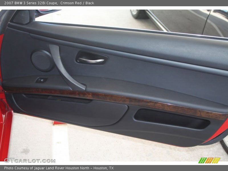 Crimson Red / Black 2007 BMW 3 Series 328i Coupe