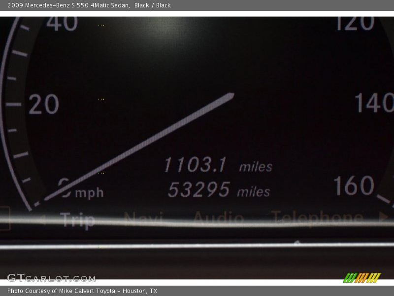 Black / Black 2009 Mercedes-Benz S 550 4Matic Sedan