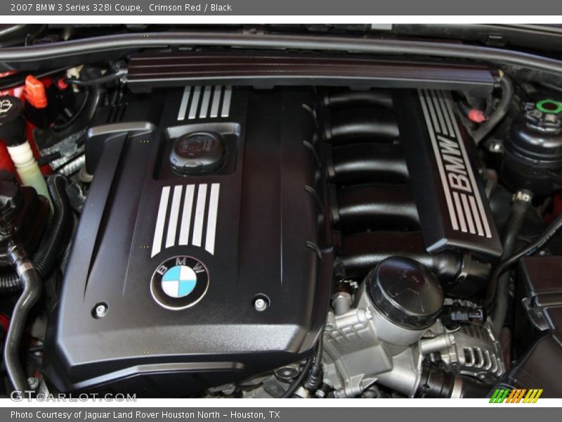 Crimson Red / Black 2007 BMW 3 Series 328i Coupe