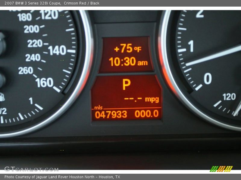 Crimson Red / Black 2007 BMW 3 Series 328i Coupe