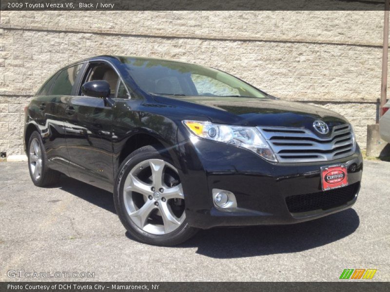 Black / Ivory 2009 Toyota Venza V6