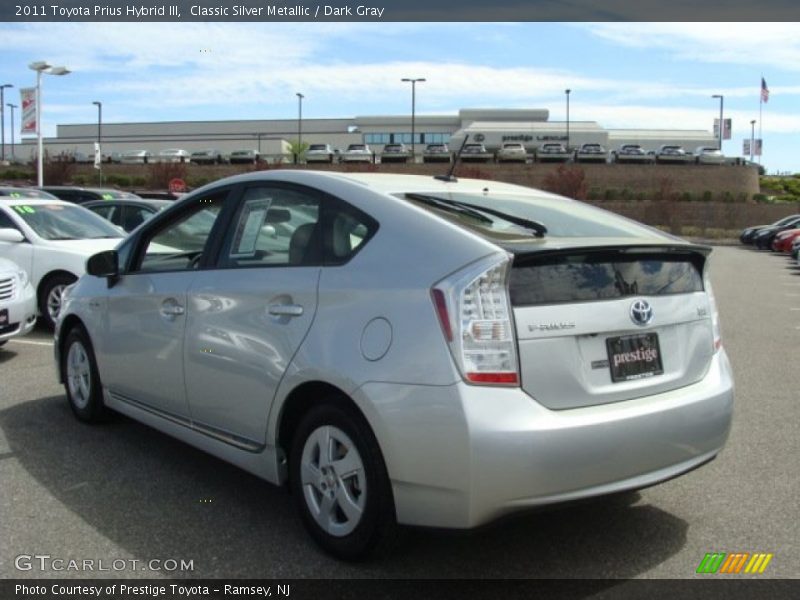 Classic Silver Metallic / Dark Gray 2011 Toyota Prius Hybrid III
