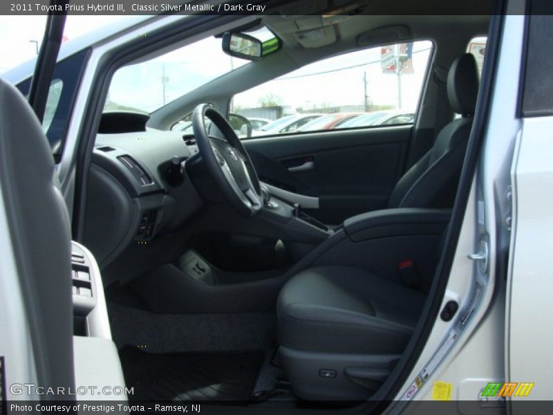 Classic Silver Metallic / Dark Gray 2011 Toyota Prius Hybrid III