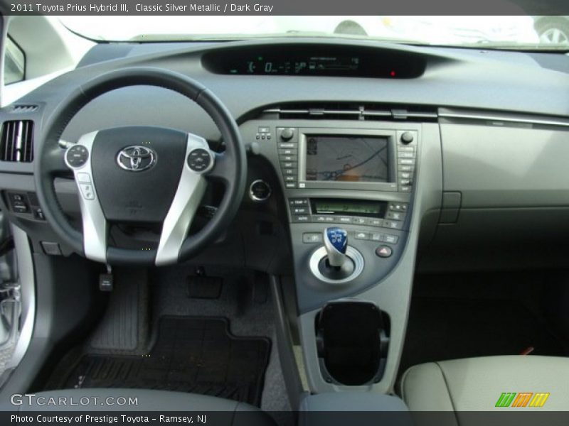 Classic Silver Metallic / Dark Gray 2011 Toyota Prius Hybrid III