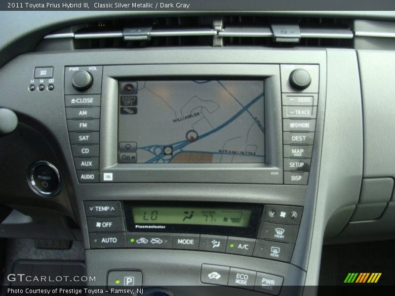 Classic Silver Metallic / Dark Gray 2011 Toyota Prius Hybrid III