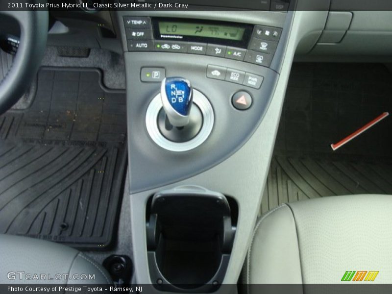 Classic Silver Metallic / Dark Gray 2011 Toyota Prius Hybrid III