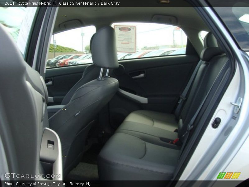 Classic Silver Metallic / Dark Gray 2011 Toyota Prius Hybrid III