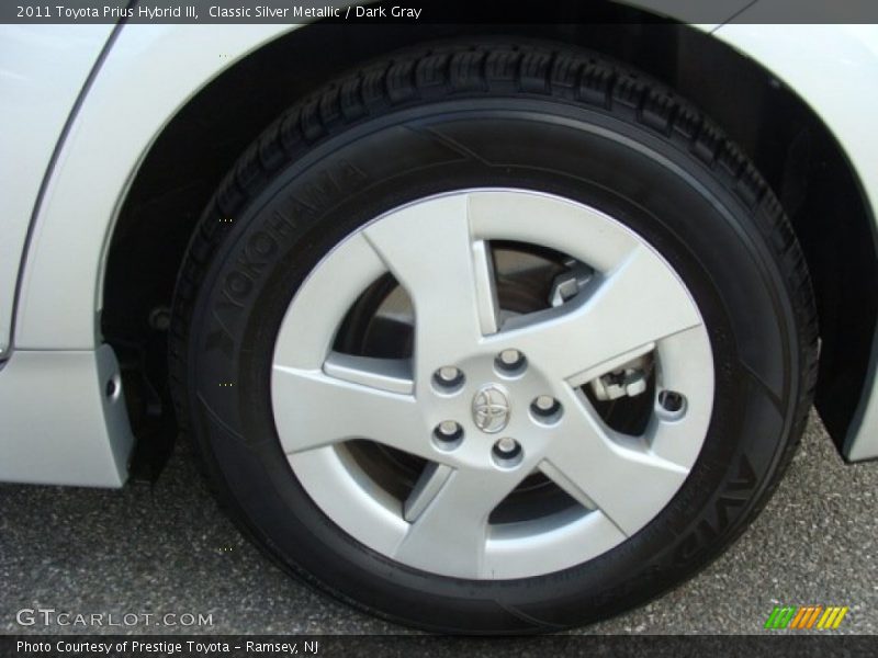 Classic Silver Metallic / Dark Gray 2011 Toyota Prius Hybrid III