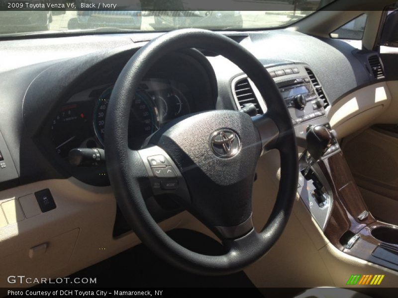 Black / Ivory 2009 Toyota Venza V6