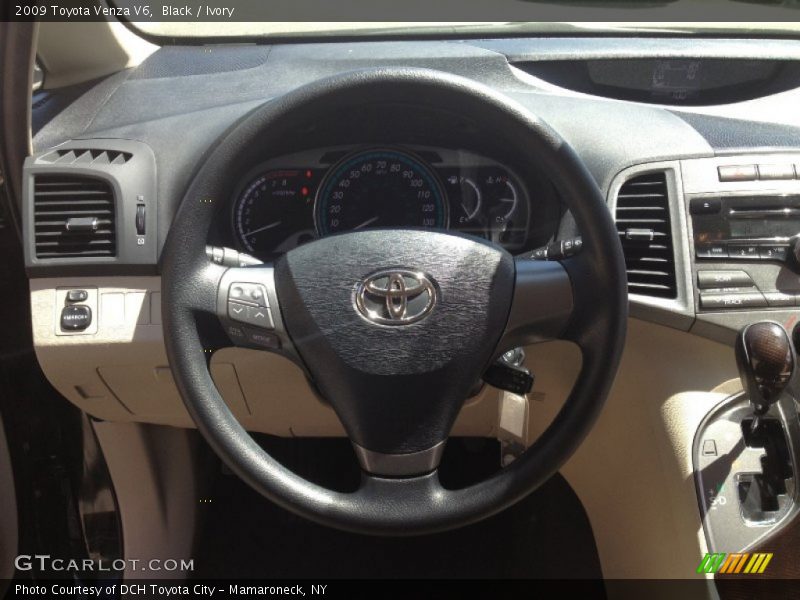 Black / Ivory 2009 Toyota Venza V6
