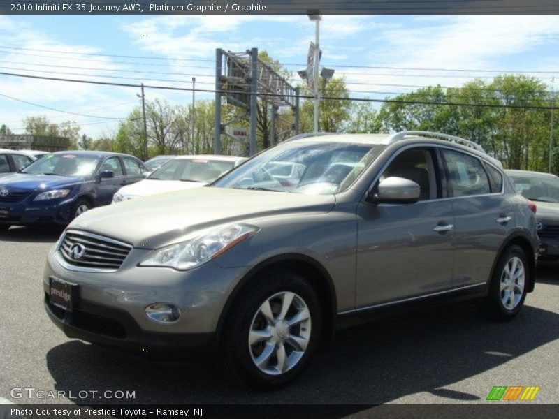 Platinum Graphite / Graphite 2010 Infiniti EX 35 Journey AWD