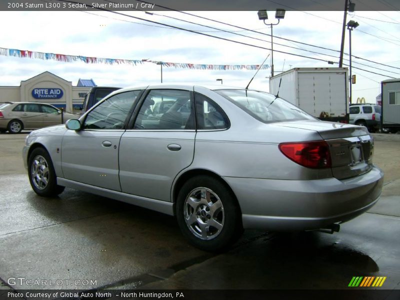Silver Platinum / Gray 2004 Saturn L300 3 Sedan