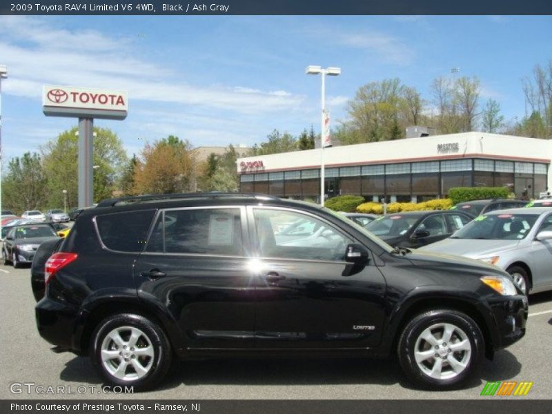 Black / Ash Gray 2009 Toyota RAV4 Limited V6 4WD
