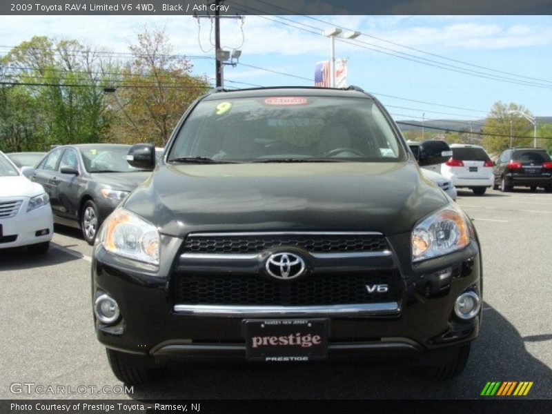 Black / Ash Gray 2009 Toyota RAV4 Limited V6 4WD