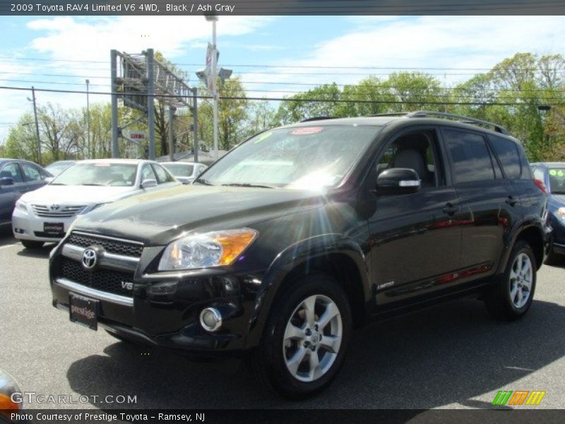 Black / Ash Gray 2009 Toyota RAV4 Limited V6 4WD
