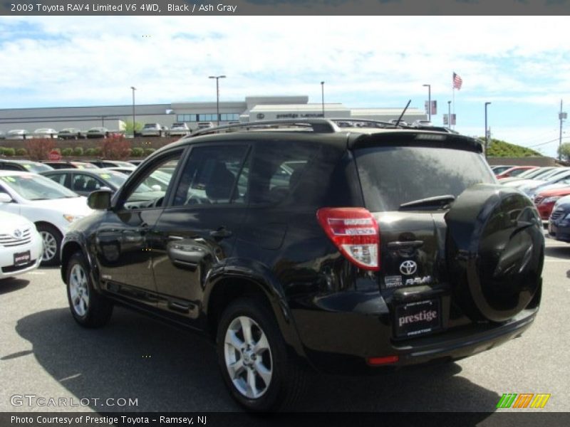 Black / Ash Gray 2009 Toyota RAV4 Limited V6 4WD