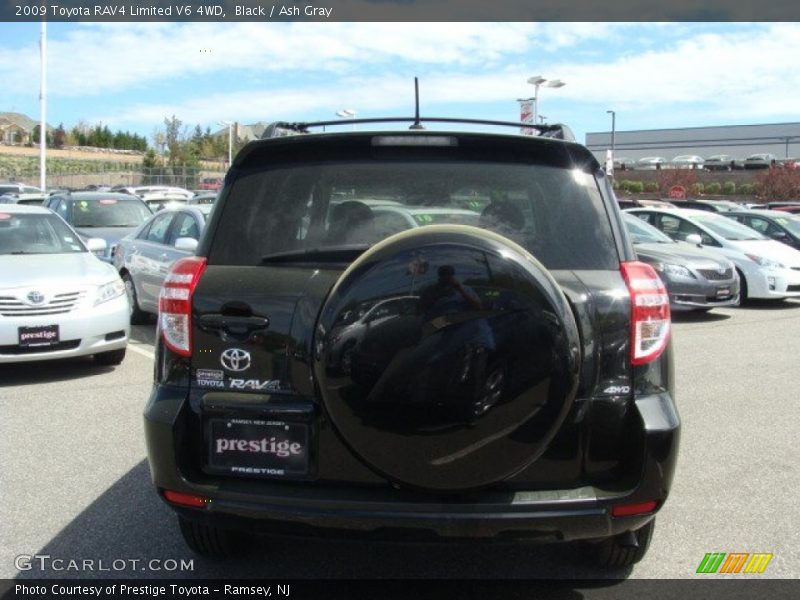Black / Ash Gray 2009 Toyota RAV4 Limited V6 4WD