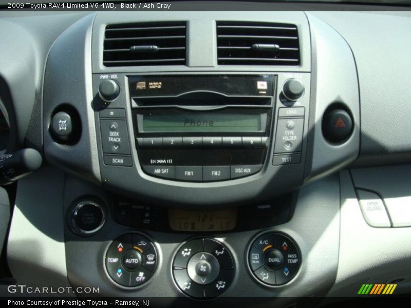 Black / Ash Gray 2009 Toyota RAV4 Limited V6 4WD