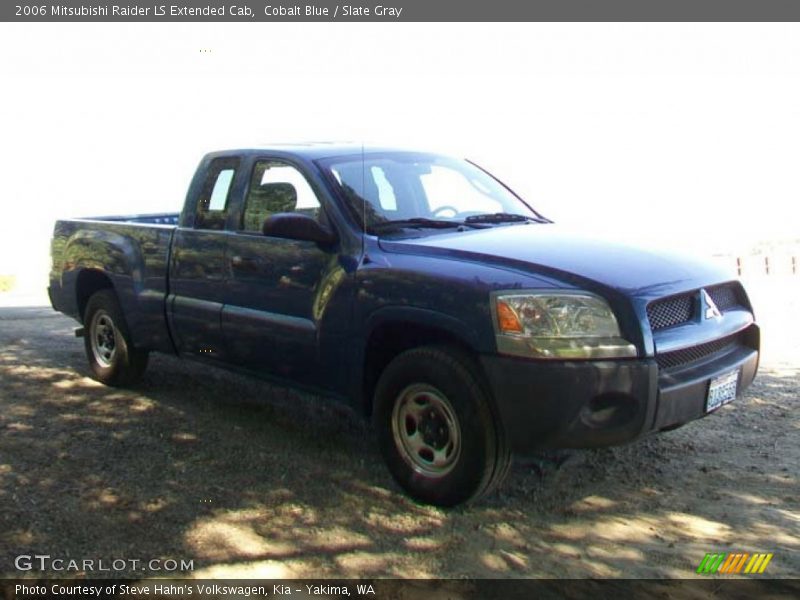 Cobalt Blue / Slate Gray 2006 Mitsubishi Raider LS Extended Cab