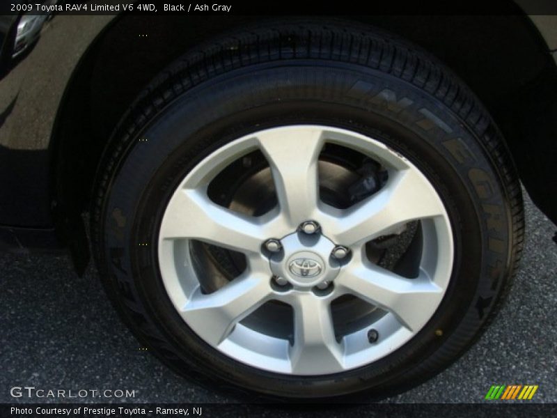 Black / Ash Gray 2009 Toyota RAV4 Limited V6 4WD