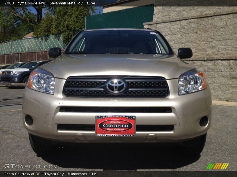 Savannah Metallic / Taupe 2008 Toyota RAV4 4WD