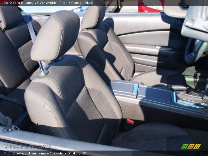 Black / Charcoal Black 2012 Ford Mustang V6 Convertible