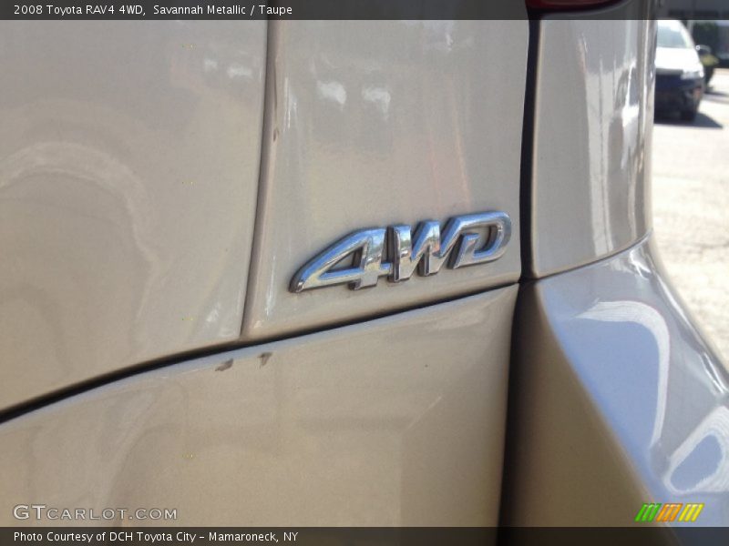 Savannah Metallic / Taupe 2008 Toyota RAV4 4WD