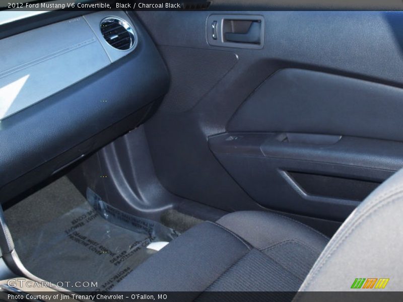Black / Charcoal Black 2012 Ford Mustang V6 Convertible