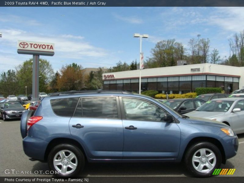 Pacific Blue Metallic / Ash Gray 2009 Toyota RAV4 4WD