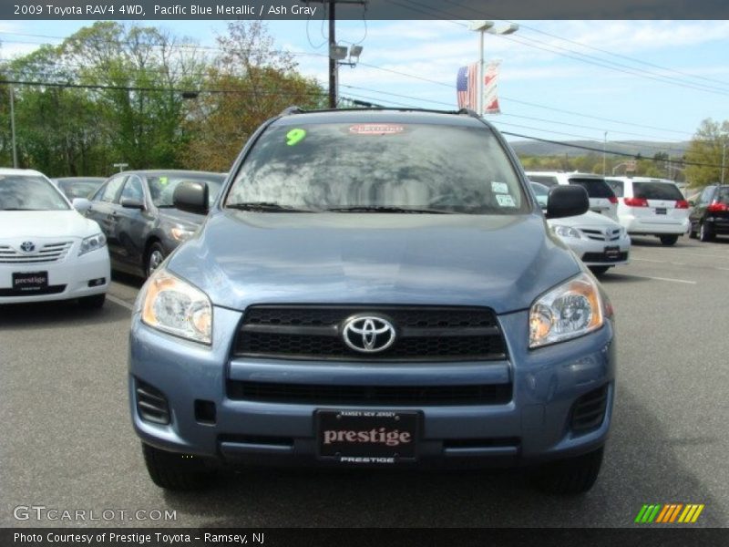 Pacific Blue Metallic / Ash Gray 2009 Toyota RAV4 4WD