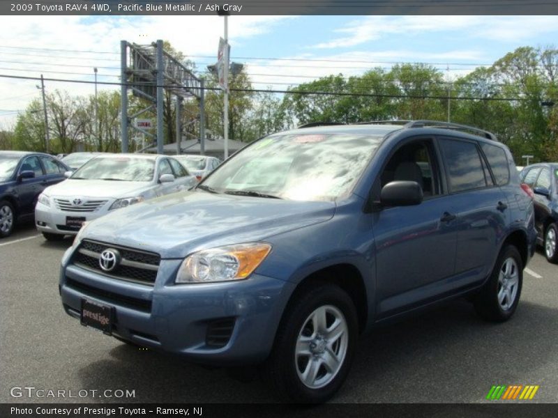 Pacific Blue Metallic / Ash Gray 2009 Toyota RAV4 4WD