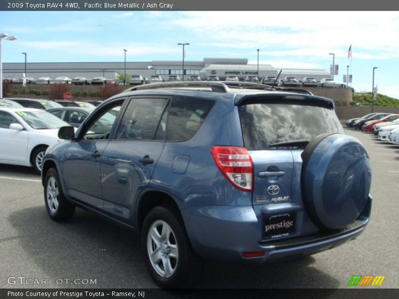 Pacific Blue Metallic / Ash Gray 2009 Toyota RAV4 4WD