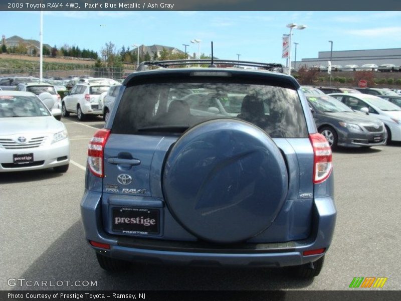 Pacific Blue Metallic / Ash Gray 2009 Toyota RAV4 4WD