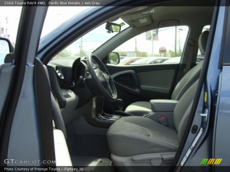 Pacific Blue Metallic / Ash Gray 2009 Toyota RAV4 4WD