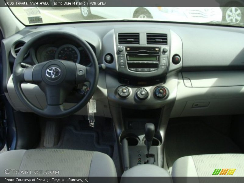 Pacific Blue Metallic / Ash Gray 2009 Toyota RAV4 4WD