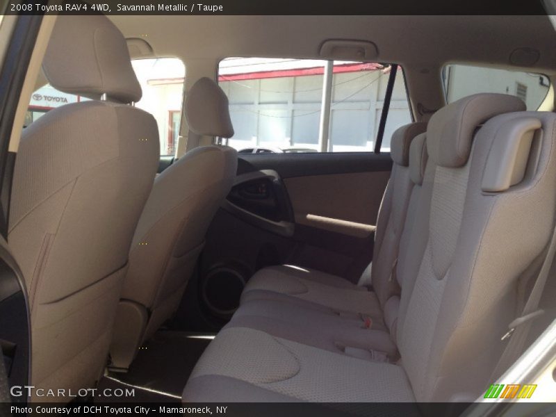 Savannah Metallic / Taupe 2008 Toyota RAV4 4WD