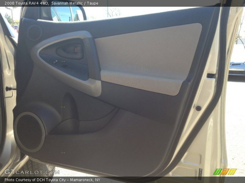 Savannah Metallic / Taupe 2008 Toyota RAV4 4WD