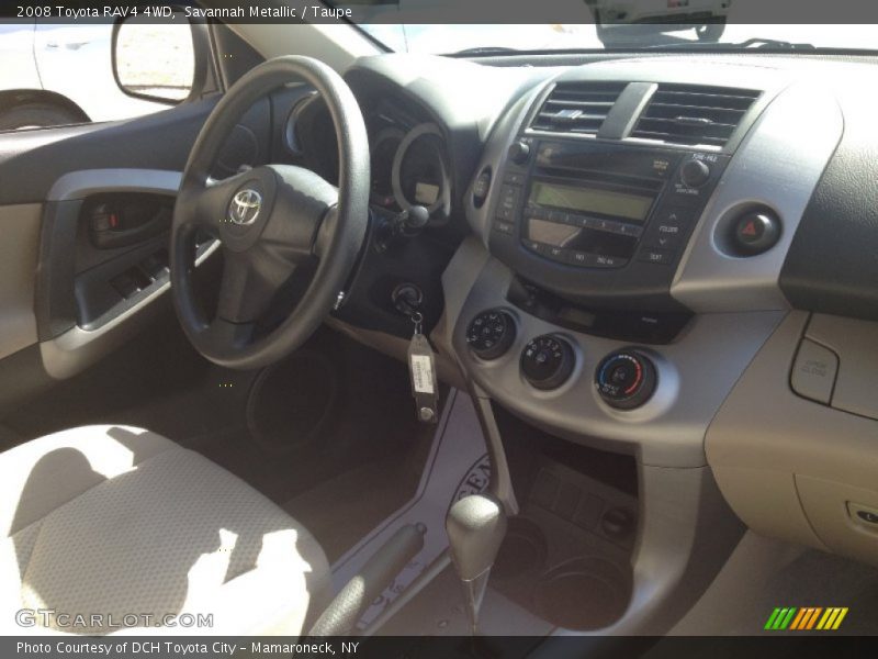 Savannah Metallic / Taupe 2008 Toyota RAV4 4WD