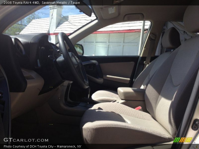 Savannah Metallic / Taupe 2008 Toyota RAV4 4WD
