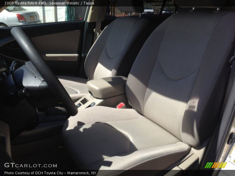 Savannah Metallic / Taupe 2008 Toyota RAV4 4WD