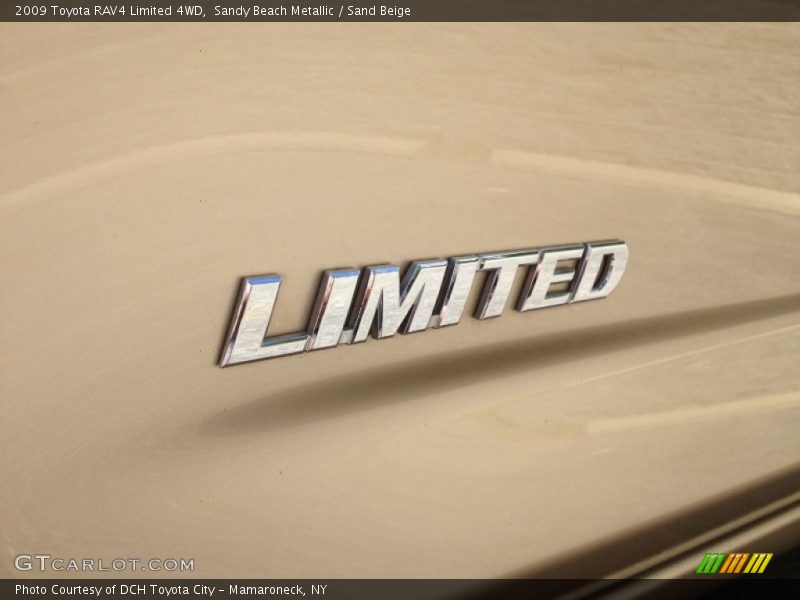 Sandy Beach Metallic / Sand Beige 2009 Toyota RAV4 Limited 4WD