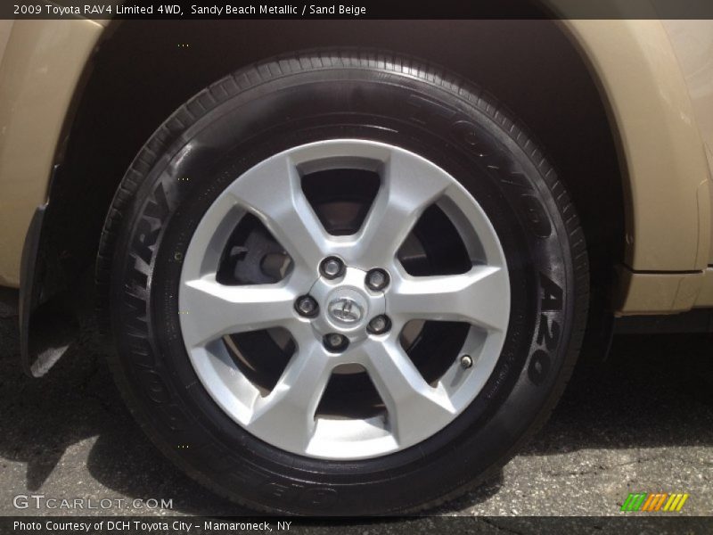 Sandy Beach Metallic / Sand Beige 2009 Toyota RAV4 Limited 4WD