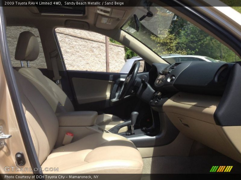 Sandy Beach Metallic / Sand Beige 2009 Toyota RAV4 Limited 4WD