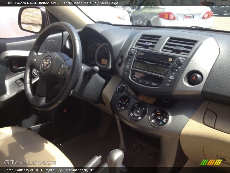 Sandy Beach Metallic / Sand Beige 2009 Toyota RAV4 Limited 4WD