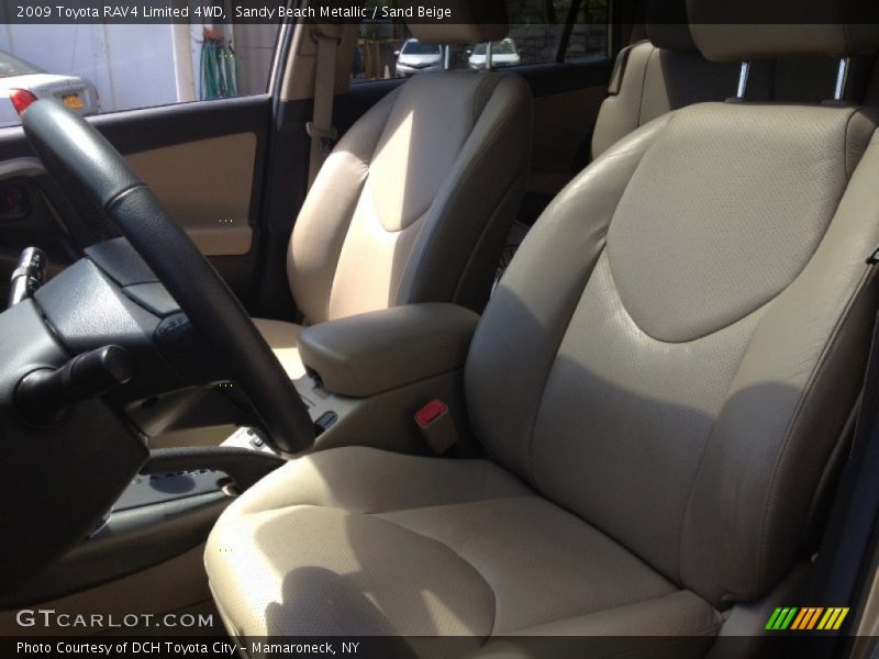 Sandy Beach Metallic / Sand Beige 2009 Toyota RAV4 Limited 4WD