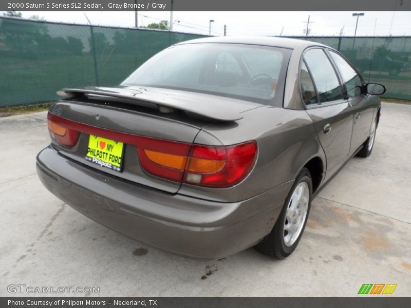 Gray Bronze / Gray 2000 Saturn S Series SL2 Sedan